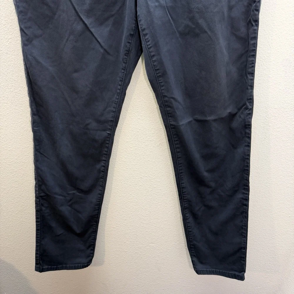 Paige Danford Chino Pants Mens 34 Navy Blue Casual Career Preppy 33x31.5